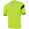 Sensor COOLMAX CLASSIC pánský kr.rukáv celozip neon yellow