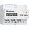 Qoltec Trojfázový elektronický merač | Elektromer na DIN lištu | 400V | 100A | LCD | LED | 7P