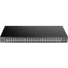 D-Link DGS-1250-52X 52-portový gigabitový inteligentný prepínač, 48x GbE, 4x SFP+