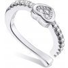 Linda's Jewelry Strieborná záušnica Moje Srdce Ag 925/1000 IN422 +Darčeková krabička zdarma
