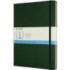 Moleskine Zápisník XL tvrdé desky tm.zelený tečkovaný B5 96 listů + DARČEK ZDARMA