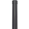 Stĺpik guľatý IDEAL, Zn+PVC priemer 48 mm, výška 175 cm, PVC antracit