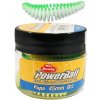 Berkley PowerBait Pupa 45mm pružinové zeleno-biele žuvačky