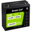 AKUMULÁTOR LÍTIOVÁ BATÉRIA GREEN CELL CUBE LiFePO4 12.8V 12V 20AH BMS 3KG