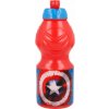 STOR Fľaša na pitie Kapitán Amerika 400 ml