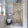mySpotti FS-F3-1293 Samolepiaca PVC tapeta do kúpeľne Fresh Rustical Bricks 210x100 cm