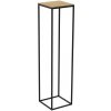 Luminex Stojan na kvety LU0405 100 x 24 cm čierna