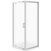 Cersanit ARTECO Rohový sprchový kút 90x90x190cm, Chróm, Číre sklo, S157-010 S157-010