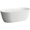 Laufen Pro - Voľne stojaca vaňa 165x75x55 cm, s odtokovou súpravou, biela H2399520000001