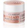Claresa UV/LED gél na nechty Soft & Easy Builder gel Gold Prosecco 45 g
