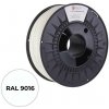 Tisková struna (filament) C-TECH PREMIUM LINE, PLA, dopravní bílá, RAL9016, 1,75mm, 1kg 3DF-P-PLA1.75-9016 C-Tech