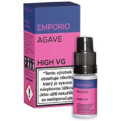 Imperia e-liquid EMPORIO HIGH VG Agave 10ml Obsah nikotinu: 0 mg