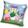 Javoli Dekoračný vankúš - z polyesteru - 40 x 40 cm - Prasiatko Peppa