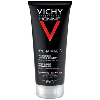 VICHY Homme Hydra Mag C hydratačný sprchový gél 200ml