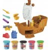 PLAY DOH NÁMORNÁ LOĎ PIRÁTSKY PIRÁTI VEĽKÁ SADA PLASTELÍNA HASBRO