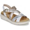 Remonte Sandále D2K53-91 Strieborná
