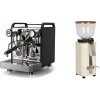Rocket Espresso Mozzafiato FAST V, black + ECM C-Manuale 54, cream, olive