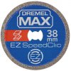 Dremel SC456 max rezný kotúč rovný 38,1 mm 2615S456DM