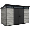 Zahradní domek Keter PENT Signature 11x7 Storm Grey, s podlahou