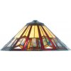 Tiffany tienidlo na lampu PYRAMIDE Ø40