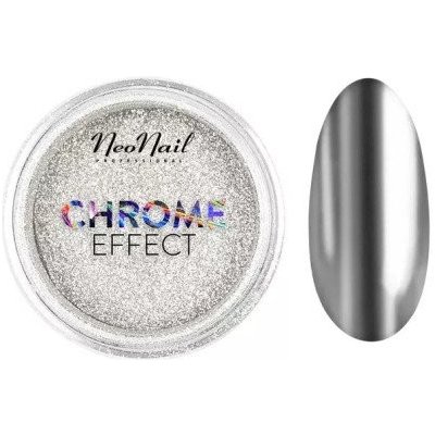 NeoNail leštiaci pigment Chrome efekt Silver 2g