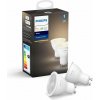 Philips Hue White 5,5 W GU10 súprava 2 ks