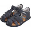 Detské kožené sandálky barefoot D.D.step Royal Blue G076-41876 23