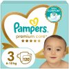 PAMPERS Premium Care Plienky jednorazové 3 (6-10 kg) 120 ks