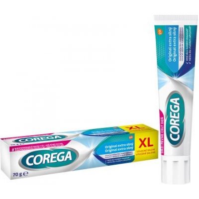 Corega Original Extra Strong extra silný fixačný krém na zubnú náhradu 70 g unisex
