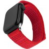 Fixed Nylon Sporty Strap 35mm – nylonový športový remienok pre Apple Watch 1–10/SE/SE 2/Ultra/Ultra 2 (42/44/45/46/49mm) – červený KF2341687