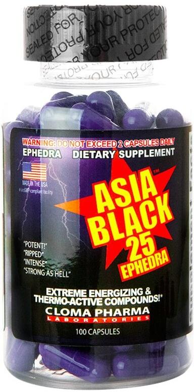 Cloma Pharma Asia Black 100 kapsúl