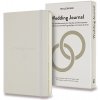 Moleskine Zápisník Passion Wedding Journal tvrdé dosky A5 biely