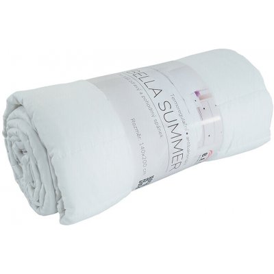 B.E.S. Petrovice Letná prikrývka Summer Biela 200x220
