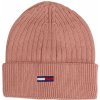 Tommy Hilfiger TJW FLAG BEANIE Dámska zimná čiapka, ružová