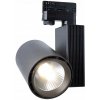 LED lištový reflektor pre 3-fázovú zbernicu 30W 2700lm 3000K, teplá biela biely Black Matte Oro Masterled
