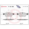 Sada brzdových platničiek, vždy 4 kusy v sade BREMBO P 50 063 (P50063)