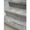 JAPE Schodnica-dlažba 29,5x80x4,5cm, betón-imitácia dreva, exteriér-mrazuvzdorná SCHxxy