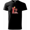I love basketball - Klasické pánske tričko vyššej gramáže - 2XL ( Čierna )