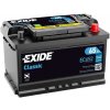 Exide Classic 12V 65Ah 540A EC652