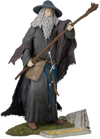 McFarlane Toys Pán prsteňov Gandalf The Gray Movie Maniacs