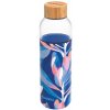 Quokka Sklenená fľaša Flow Midnight Leaves 660 ml