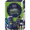 Nivea Men Energy sprchový gél pre mužov 250 ml + Deep sport antiperspirant v spreji pre mužov 150 ml kozmetická sada