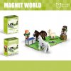 Stavebnica Magnet World Chovateľ koní (W048451)