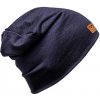 Funkčná Merino čiapka PROGRESS, MERINO FREEBEANIE tmavo modrá,hnedá os