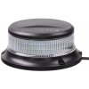 LED maják, 12-24 V, 18x1 W biely, magnet, ECE R10