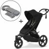 Cybex Avi Spin Moon Black 2024 + fusak a rukávnik JOMK Northern Grey