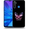 Picasee silikónový prehľadný obal pre Realme 5 - Diamanty Purple