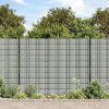 KRYTY NA PLOT 10 KS 252,5X19CM SIVÝ KAMEŇ PVC