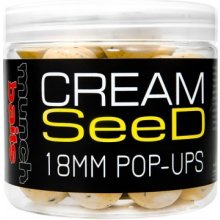 MUNCH BAITS Plávajúce boilies Cream Seed 200ml 18mm