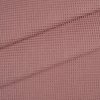 Takoy Látka bavlnené vaflové piké Iza staroružová-NS-10261